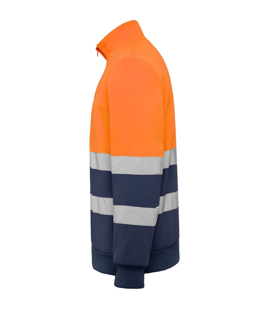 Sweat Spica Adulte Bleu Marine Orange Fluo Roly Workwear-3