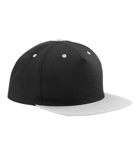 Casquette ajustable adulte noir / gris Beechfield