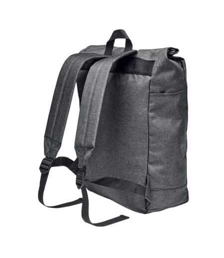 Udine two tone rpet backpack one size black MidOcean