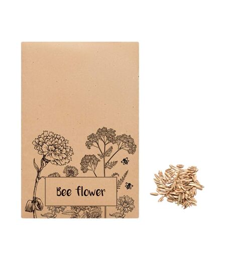 Graines de fleurs seedlopebee taille unique beige MidOcean