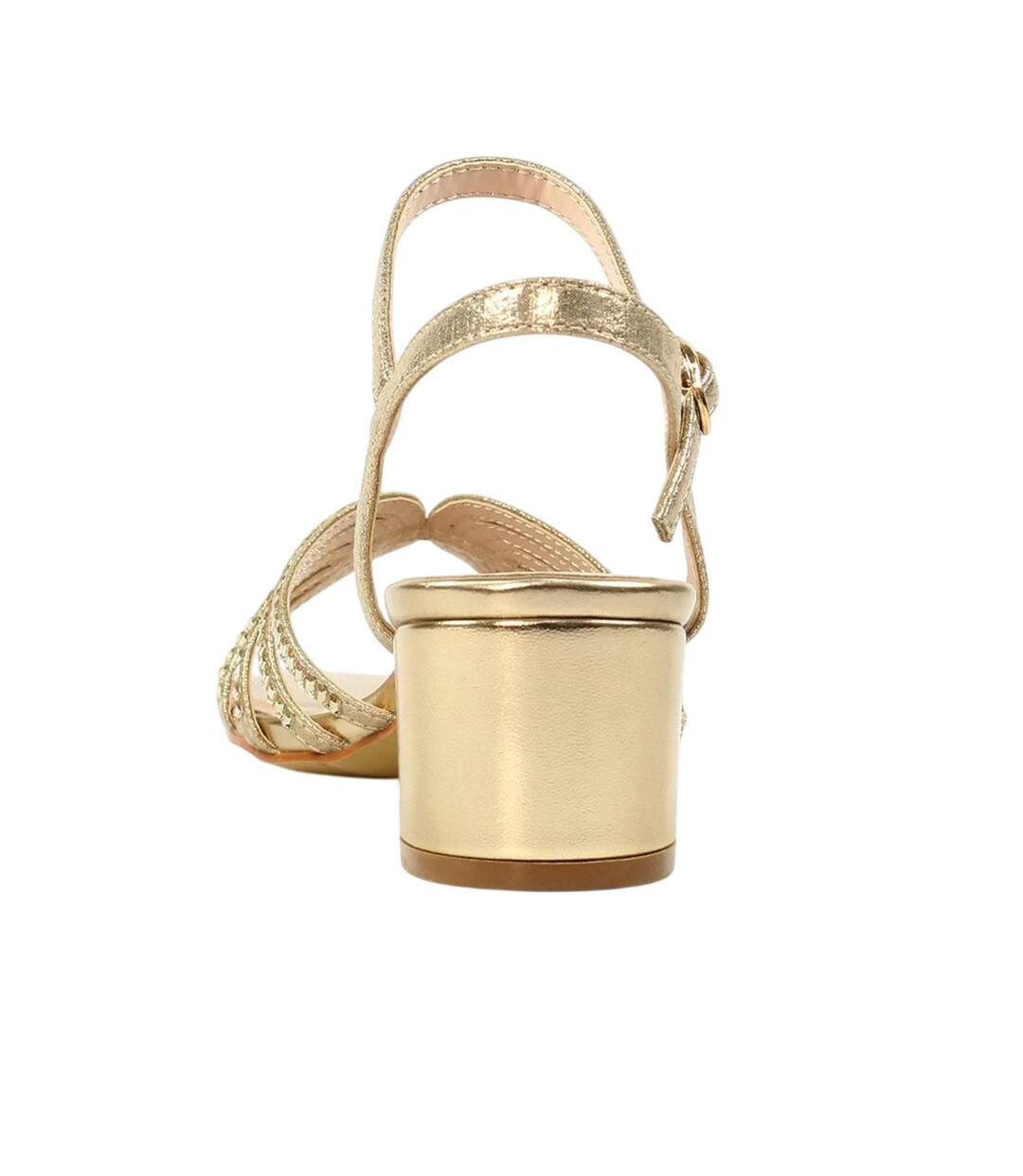 Sandales Twinkle Femme Jaune Or Lunar-2