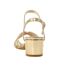 Sandales Twinkle Femme Jaune Or Lunar-2