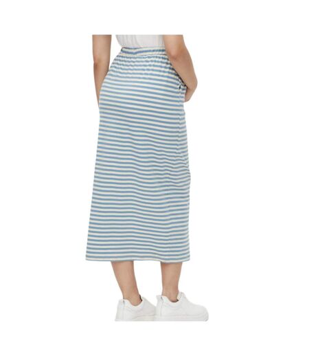 Jupe Blanc/Bleu Femme Mamalicious Molly - L