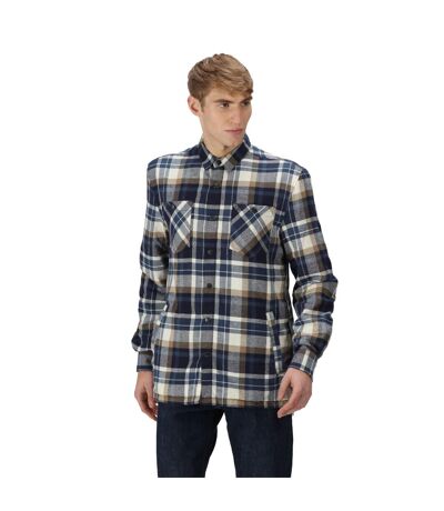 Chemise Thamos Homme Bleu Marine Beige Foncé Regatta