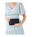 Womens/ladies brooke satin clutch bag one size black Dorothy Perkins