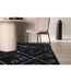 Tapis Déco en Laine David 162x230 Noir-4