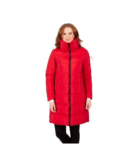 Womens/ladies Faith Padded Jacket Red Trespass