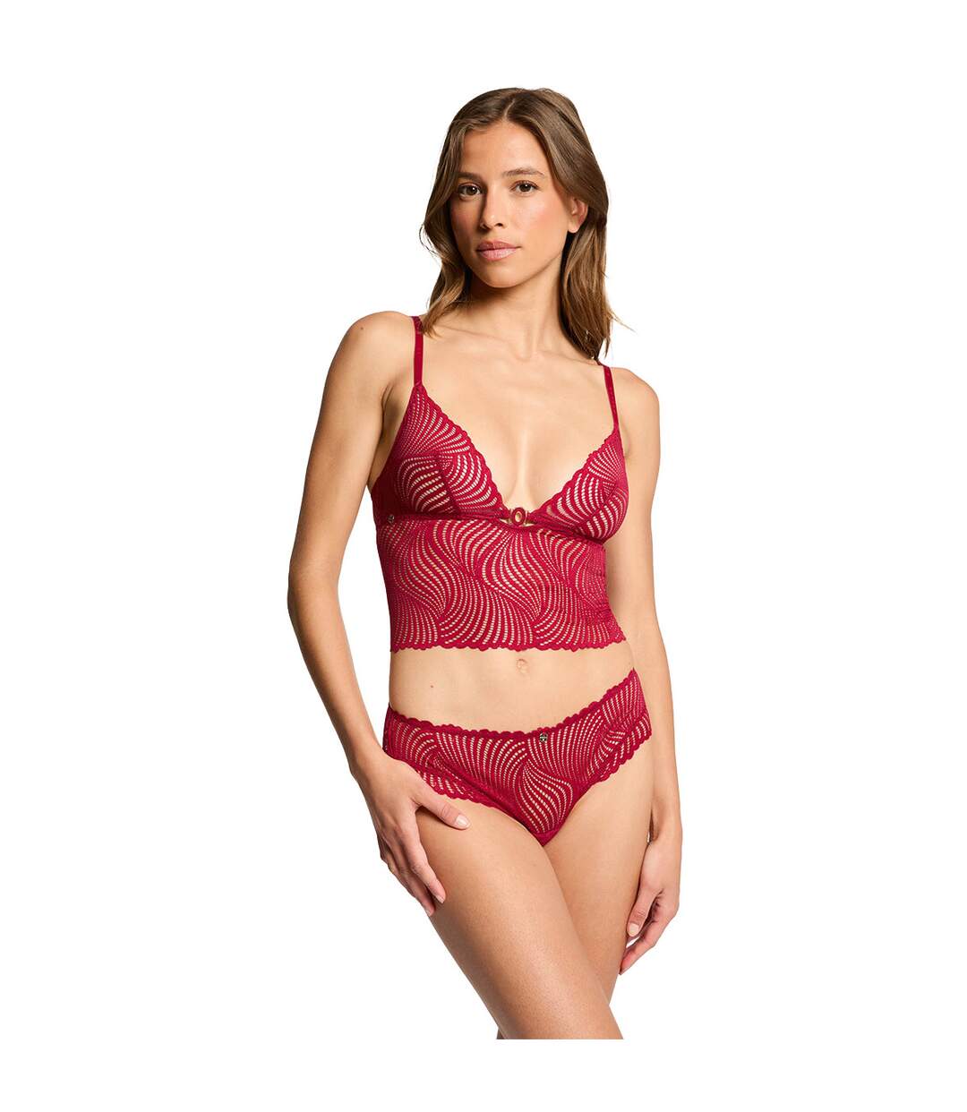 Shorty tanga bordeaux Glory-3