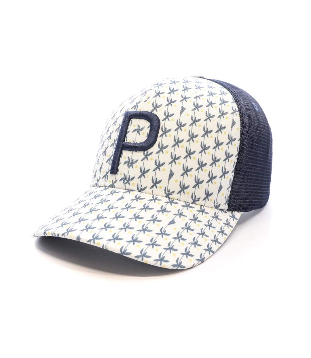 Casquette blanche/marine homme puma palms - osfa-1