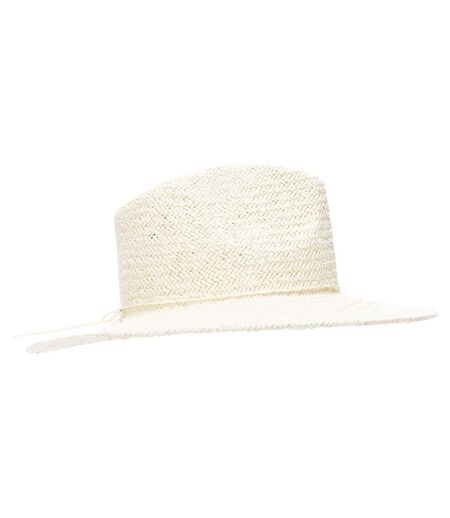 Womens/ladies Brielle Straw Hat Natural Trespass