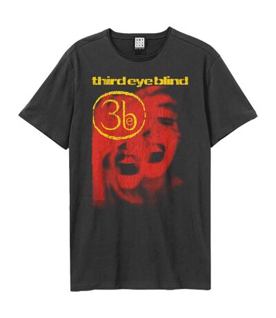 T-shirt unisexe adulte self titled 97 third eye blind charbon de bois Amplified