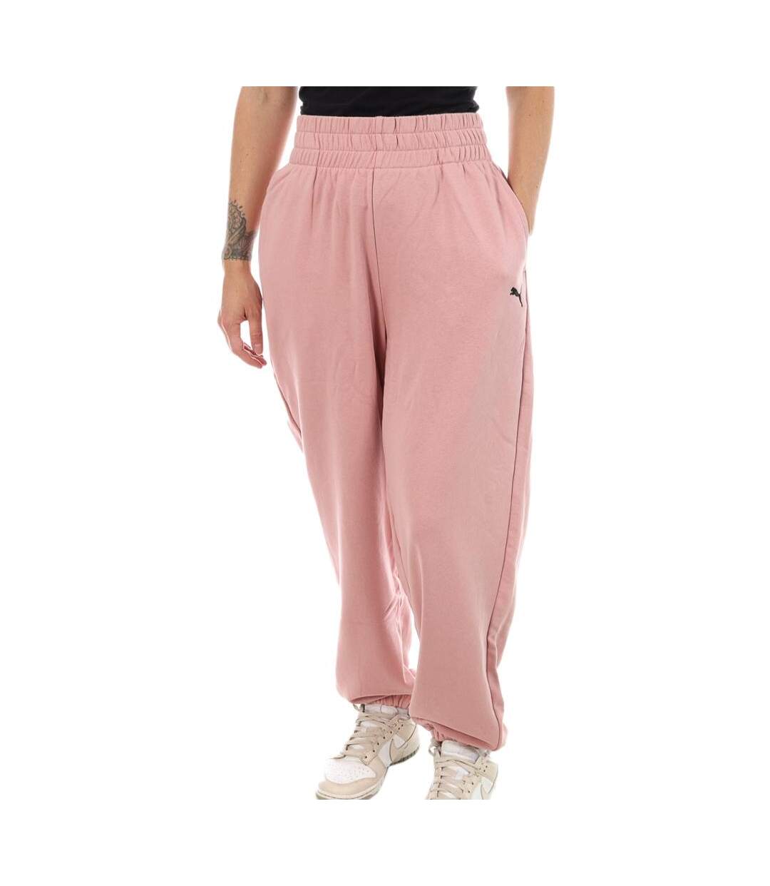 Jogging Rose Femme Puma Sissy Waist - L-1