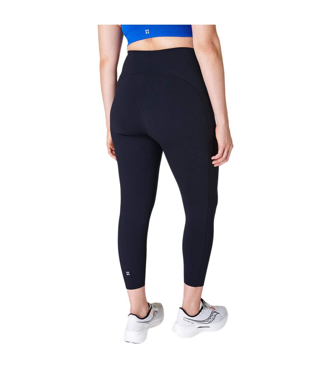 Legging Entraînement Power Ultrasculpt 7/8 Femme Noir Sweaty Betty-3