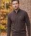Pull camionneur col montant zippé PLUG1B-1