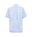 Mens Classic Logo Poplin Short-sleeved Shirt Light Blue Gant-3