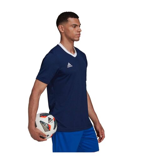 T-shirt Entrada Homme Bleu Marine Adidas