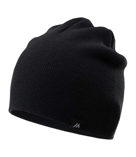 Childrens/kids Soni Beanie Black Martes Essential