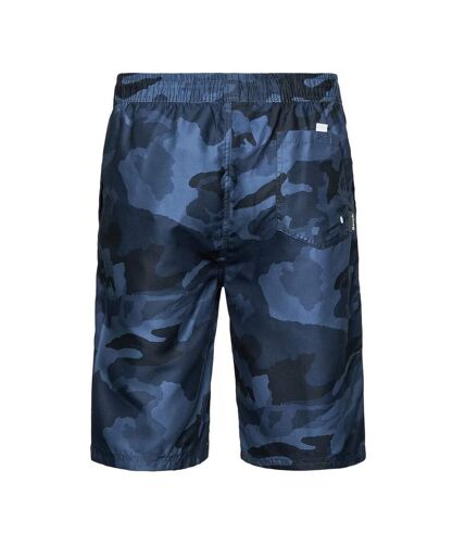 Short de bain bermuda camo pour hommes bleu Bench