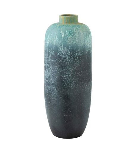 Vase Design en Céramique Vintage 93cm Bleu