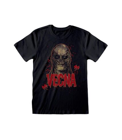 Stranger Things Unisex Adult Vecna T-Shirt (Black)