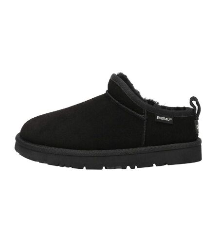 Chaussons Quail Femme Noir EverAu