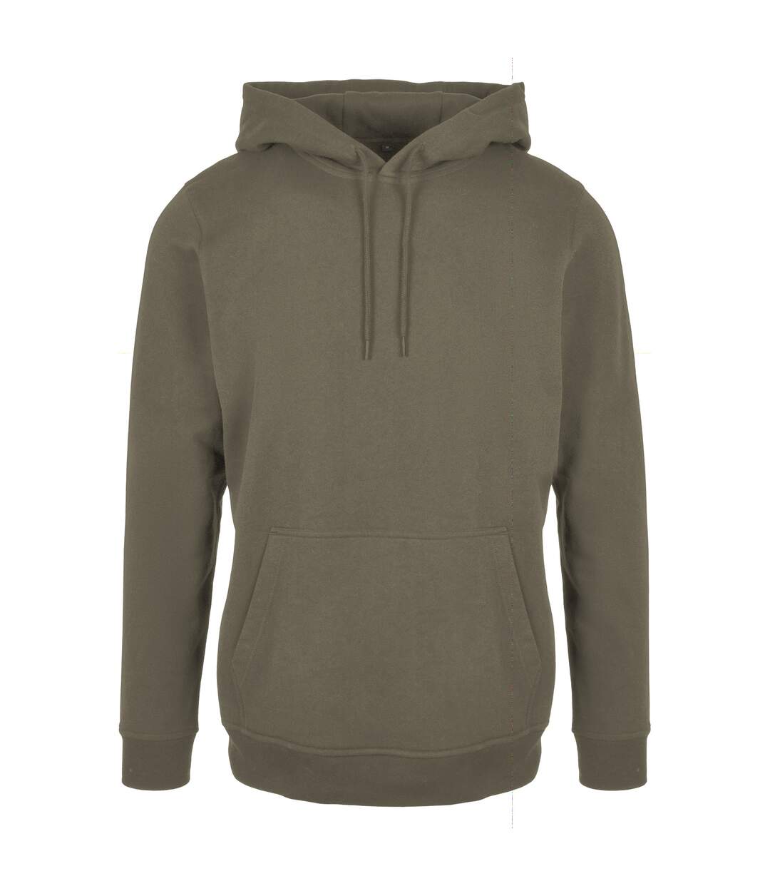 Build Your Brand Mens Basic Hoodie (Olive) - UTRW8025-2