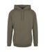 Build Your Brand Mens Basic Hoodie (Olive) - UTRW8025-2