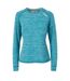 Trespass - T-shirt JANNETT - Femme (Bleu gris Chiné) - UTTP5143