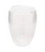 Lot de 6 Mugs Striés Cléa 28cl Transparent-2