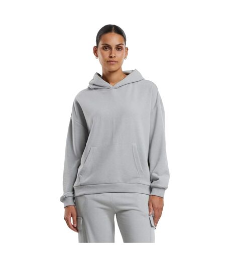 Sweat À Capuche Femme Gris Pâle Urban Classics