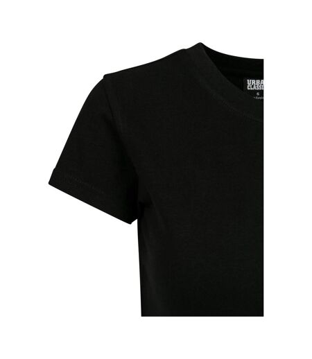 T-shirt Court Femme Noir Urban Classics