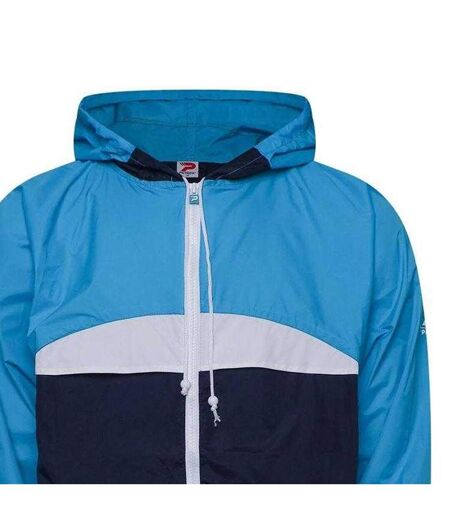 Mens Classic Hooded Cagoule Blue Patrick