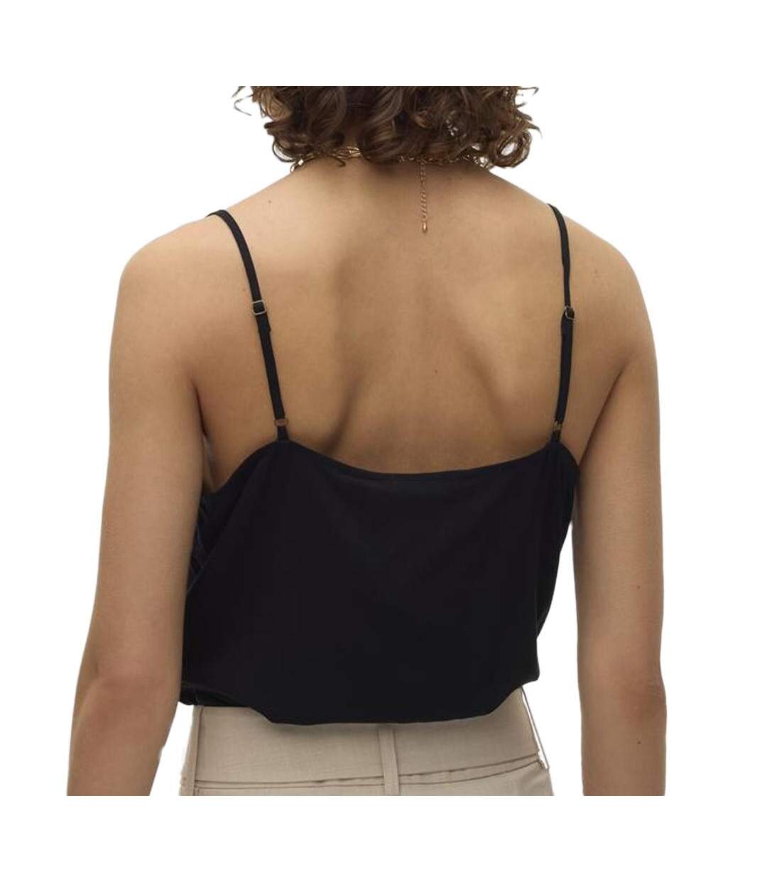 Débardeur noir femme vero moda eassy - l-2