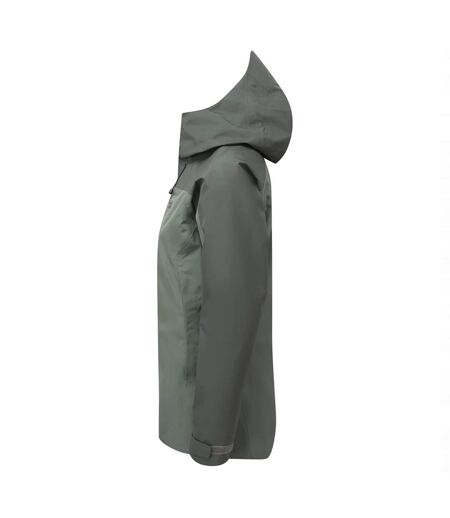 Ladies Waterproof GORE-TEX Hooded Hiking Jacket Rain Shell Coat with Pockets