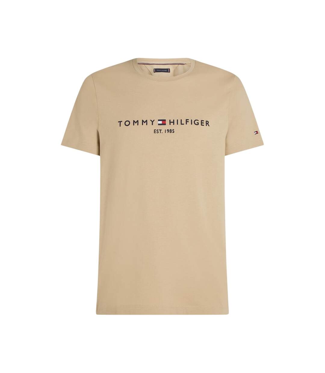T-shirt Motif/style Logo Sur Poitrine Femme Bois De Santal Tommy Hilfiger-1