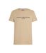 T-shirt Motif/style Logo Sur Poitrine Femme Bois De Santal Tommy Hilfiger-1