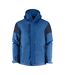Mens Padded Soft Shell Jacket Cobalt Navy Printer-1