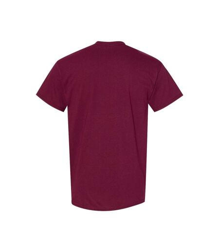 T-shirt Manches Courtes Homme Pourpre Gildan