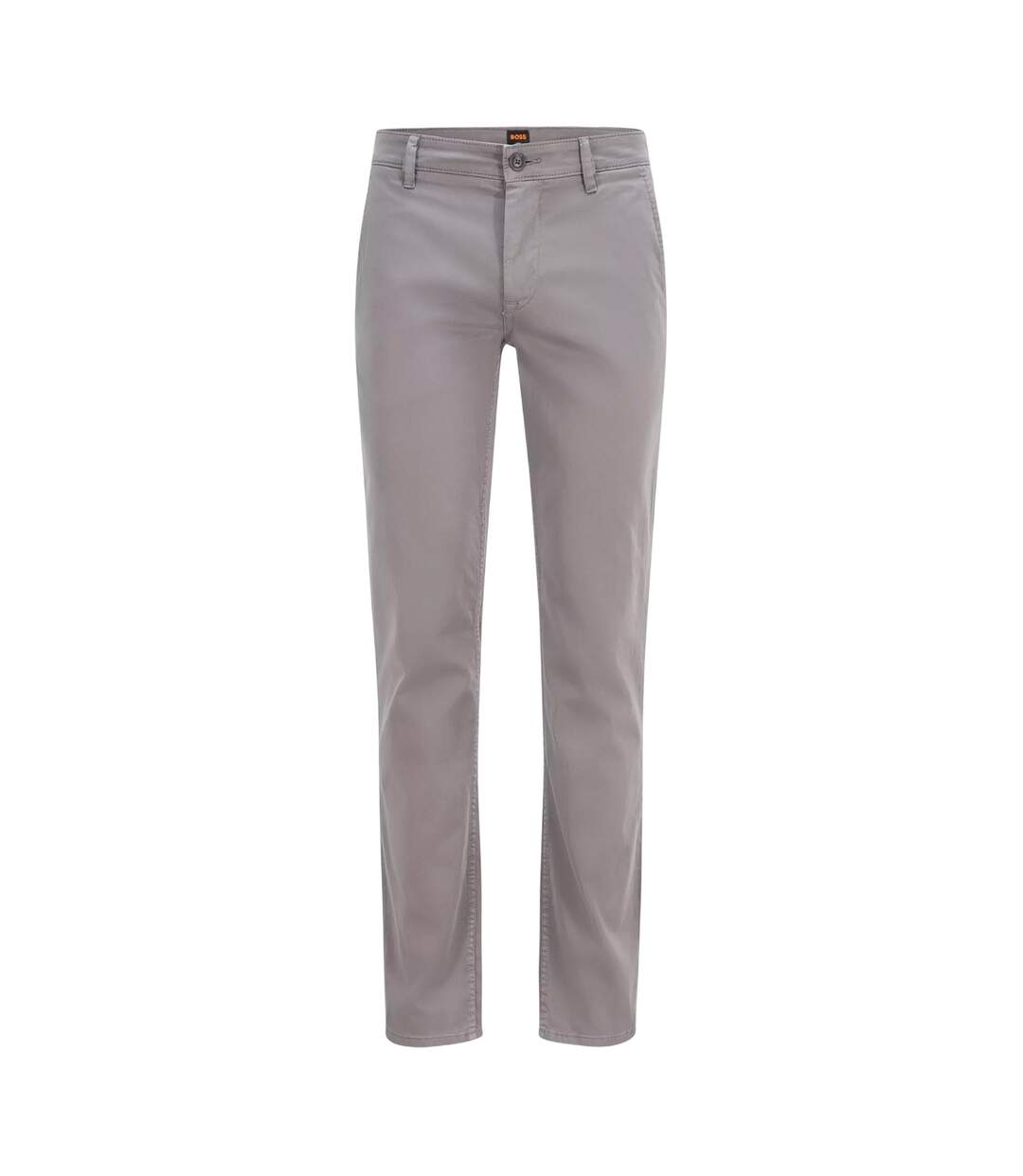 Mens Plain Slim Chinos Dark Grey Boss-2