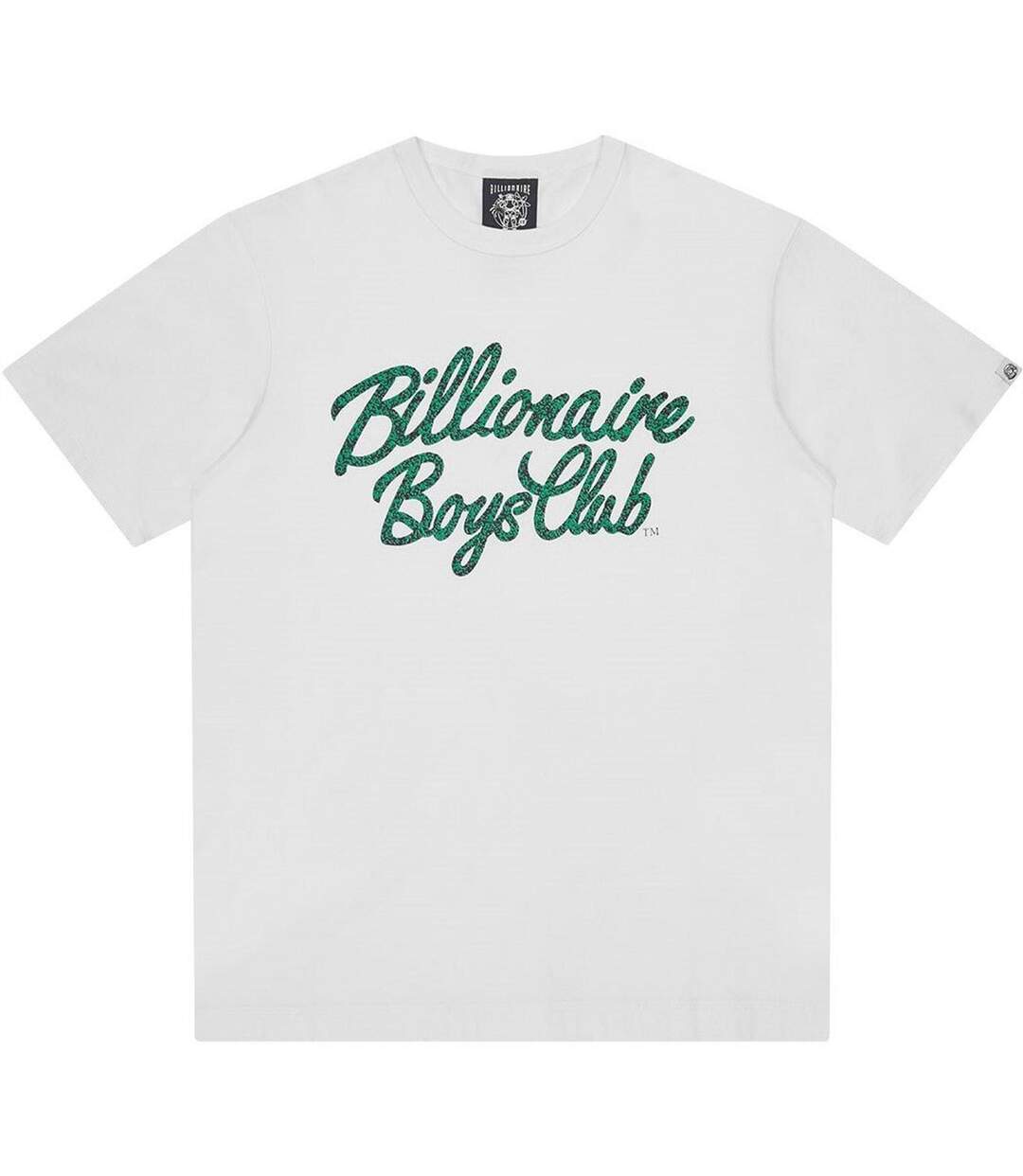Mens Script Oversized T-shirt White Billionaire Boys Club-2