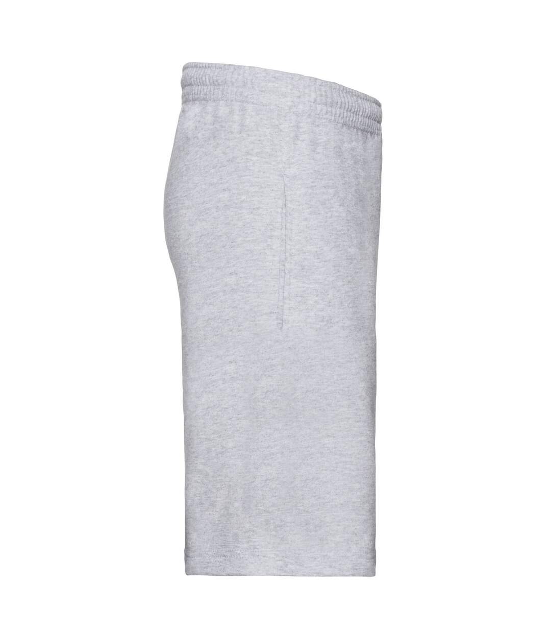 Short Homme Gris Chiné Fruit Of The Loom-3