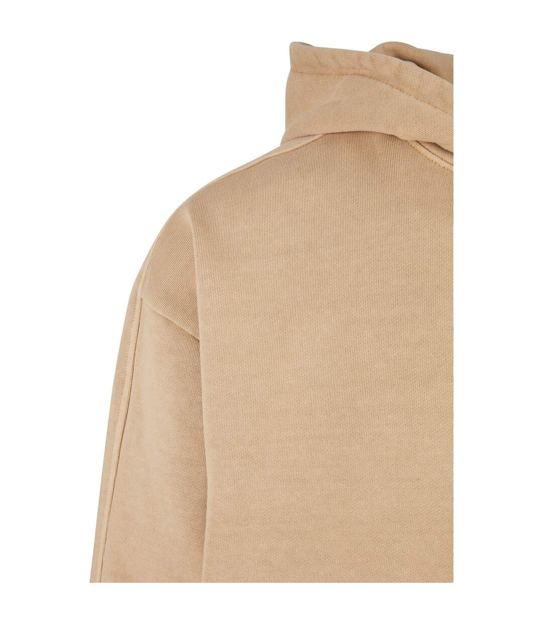 Sweat À Capuche Homme Beige Urban Classics-3