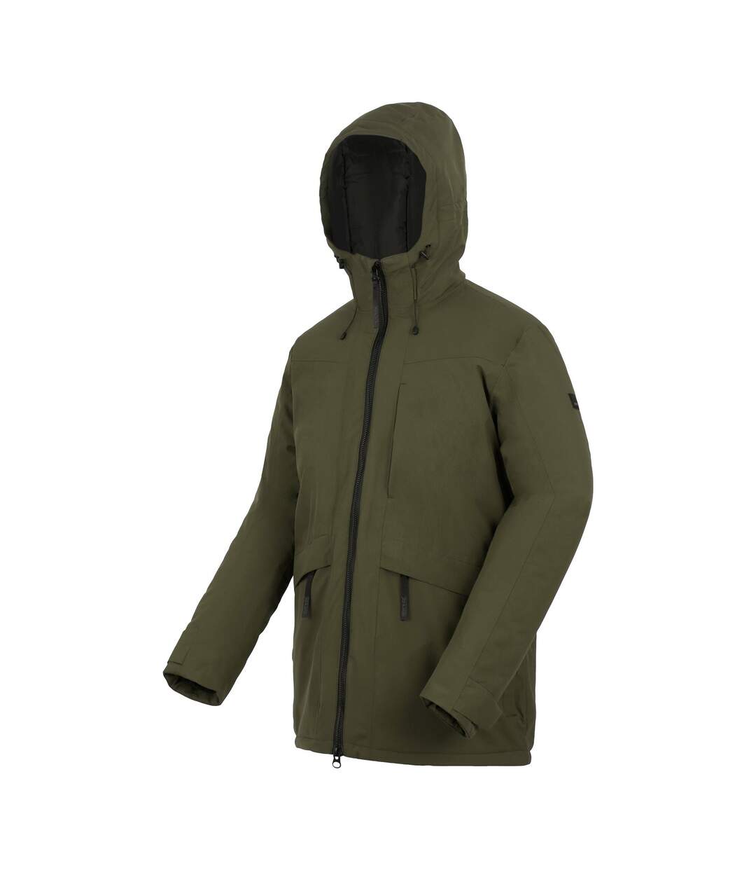 Veste Imperméable Balaton Homme Vert Olive Regatta-4