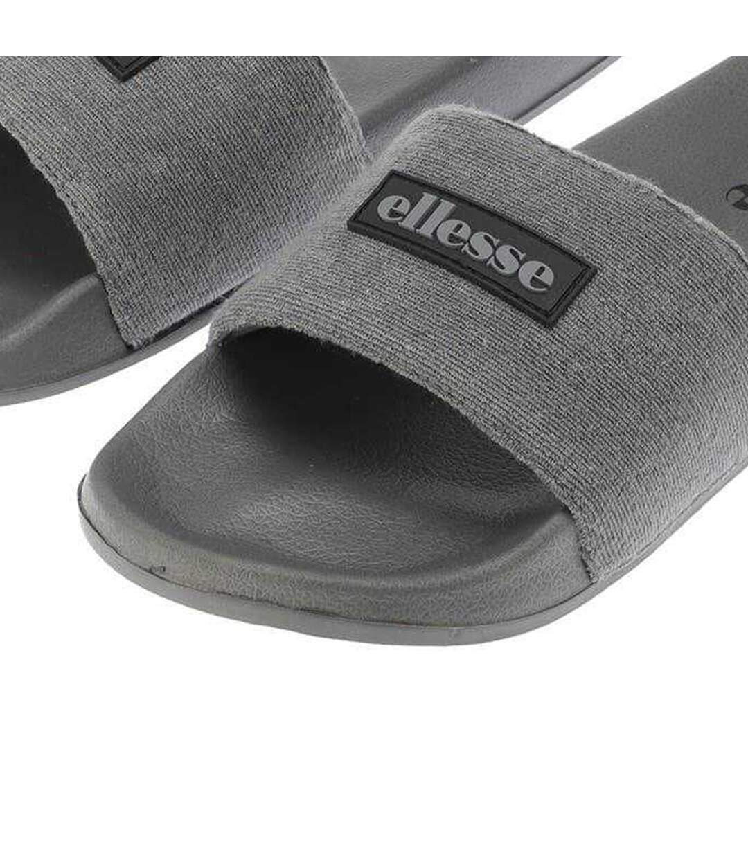 Unisex Adult Laxxes Open Toe Sliders Grey Ellesse-2