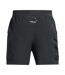 Short noir under homme under armour trail run-2