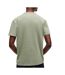 T-shirt vert homme tommy jeans reg badge dm0dm20322-2