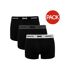 Boxers Motif/style Logo Basics Homme Noir Monotox-1