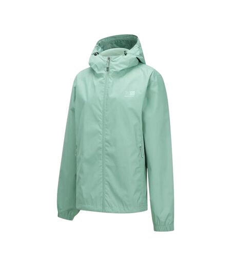 Womens/ladies Sierra Waterproof Jacket Green Bay Karrimor