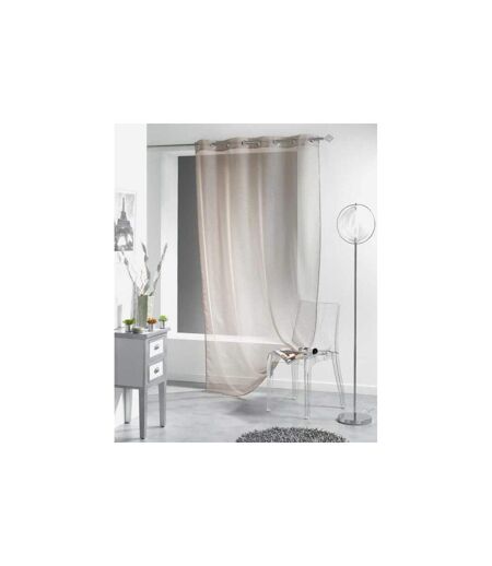 Rideau Voilage Lisséa 140x240cm Taupe