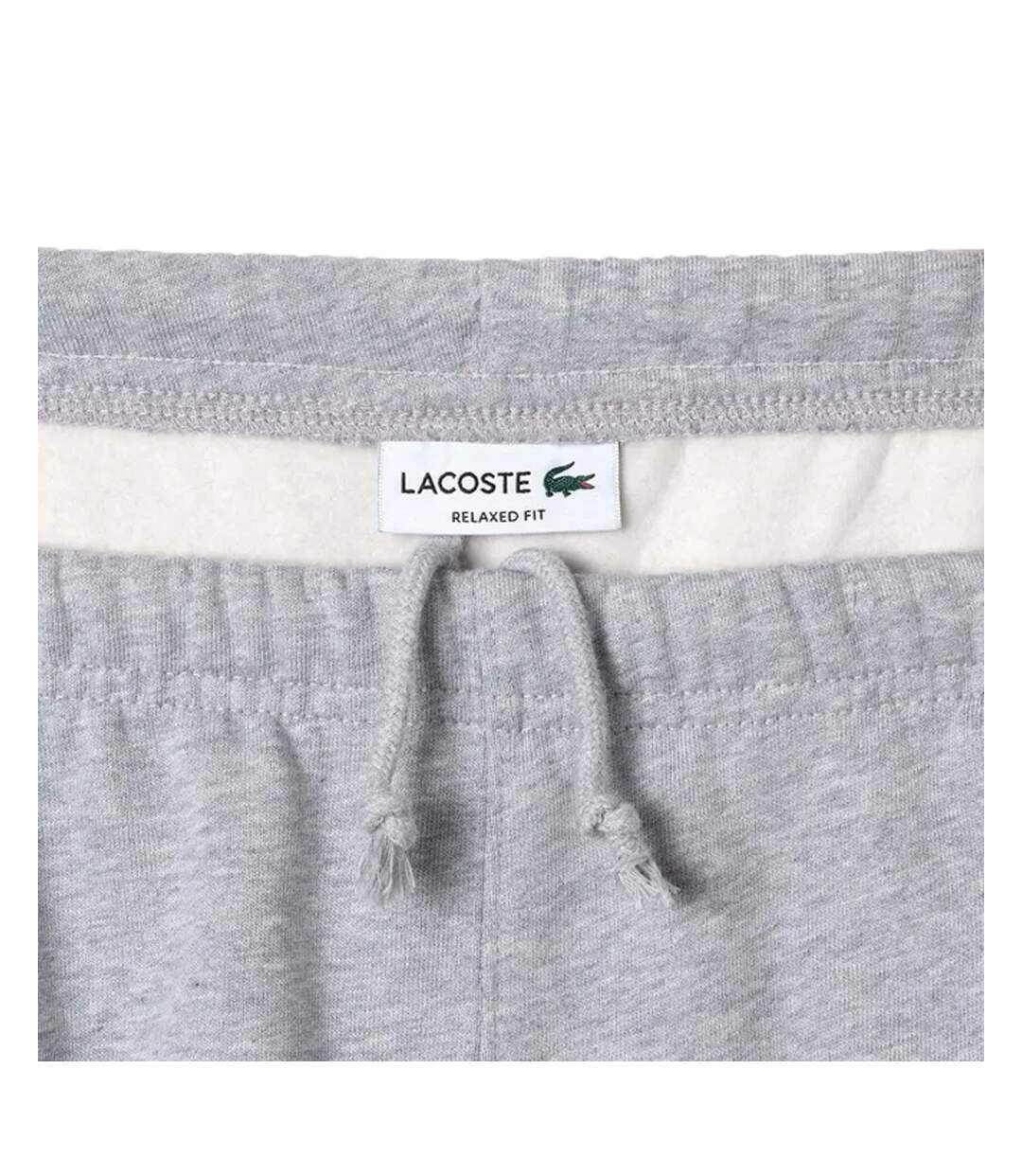 Unisex adult iconic jogging bottoms grey Lacoste-2